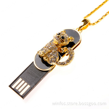 Crystal Cat USB Flash Disk